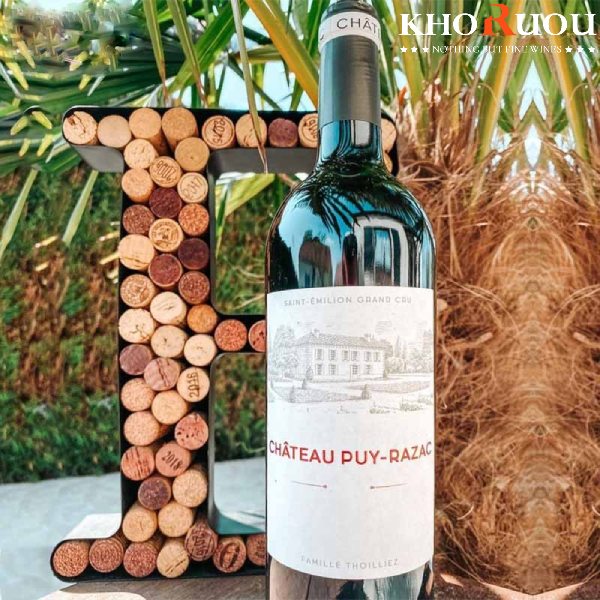 Rượu vang Pháp Château Puy Razac Saint Emilion Grand Cru khoruou