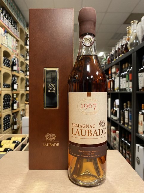 Rượu Armagnac Pháp Chateau Laubade Bas Armagnac 1967