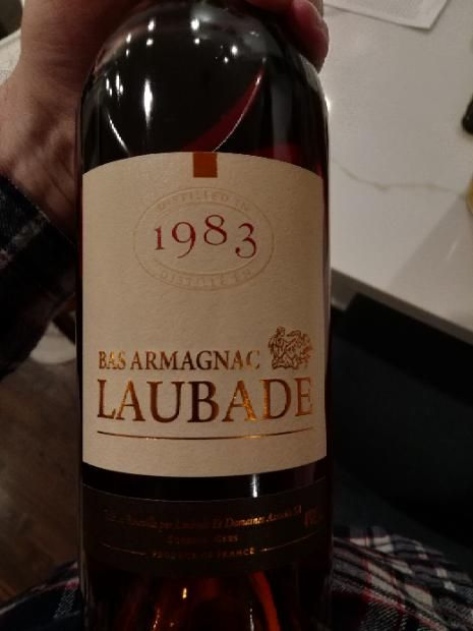 Rượu Armagnac Pháp Chateau Laubade Bas-Armagnac 1983