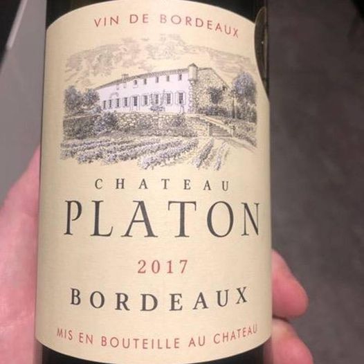 Rượu vang Pháp Chateau Platon Bordeaux 2017