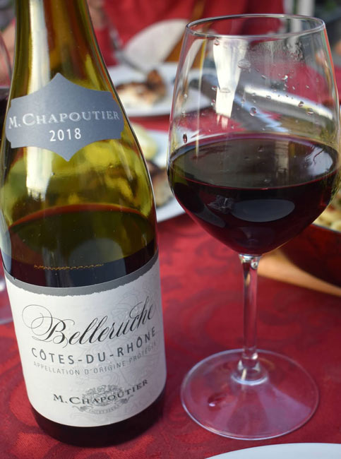 Rượu Vang Pháp M.Chapoutier Belleruche red Cote du Rhone