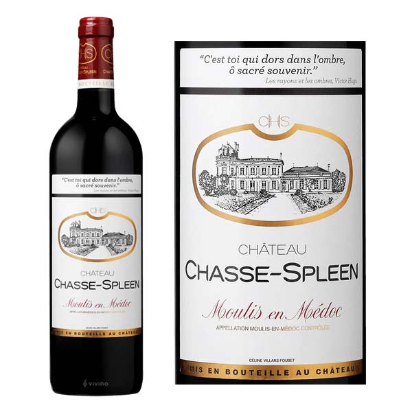 Rượu vang Pháp Chateau Chasse Spleen 2004