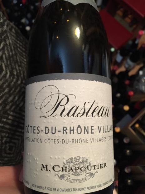 Rượu Vang Pháp M.Chapoutier Rasteau Cotes du Rhone Villages