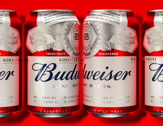 Bia lon Mỹ Budweiser 5%