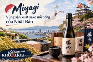 Miyagi - Vùng sản xuất Sake nổi tiếng của Nhật Bản