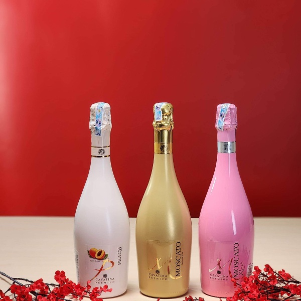Rượu Vang Nổ Ý M Moscato Cavatina Premium