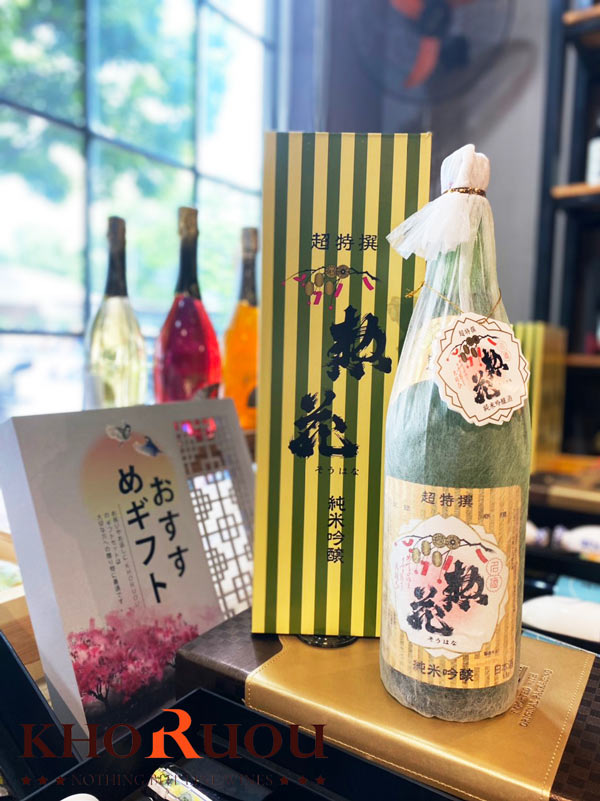 Rượu Sake Junmai Ginjo Souhana