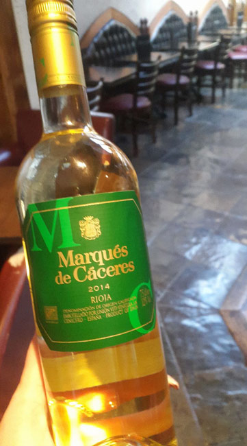 Rượu Vang Tây Ban Nha Marques de Caceres Bianco