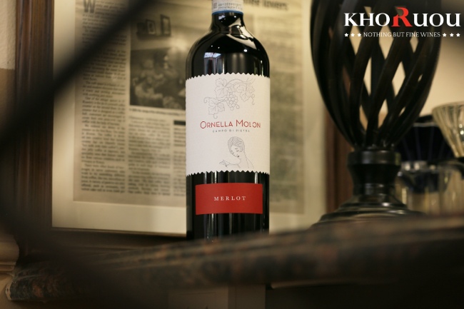 Rượu vang Ý Ornella Molon MERLOT 2016