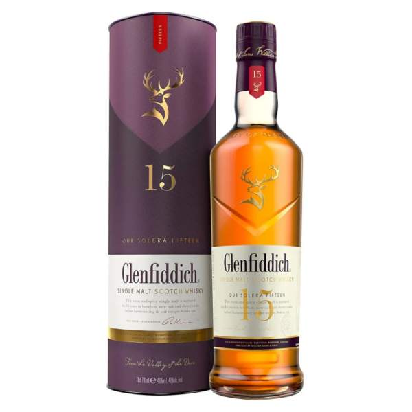 Rượu whisky Scotland Glenfiddich 15YO
