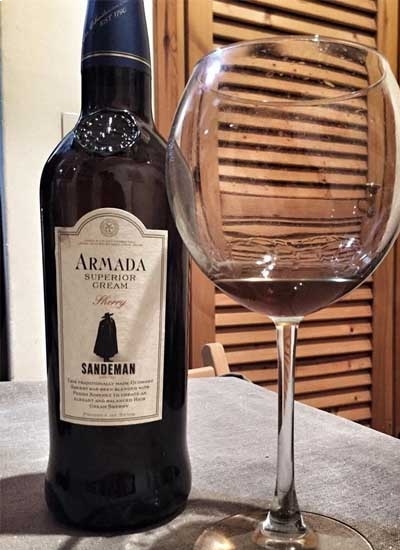 Rượu vang Tây Ban Nha Sandeman Armada Superior Cream Sherry