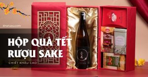 hộp quà tết rượu sake