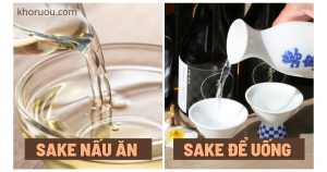 rượu sake nấu ăn