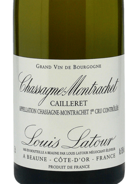 Louis Latour Chassagne-Montrachet Cailleret