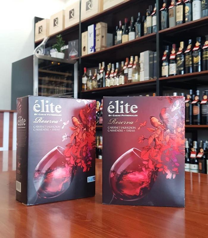 Rượu Vang Bịch Elite – Casas Patronales Reserva Cabernet Sauvignon 5L