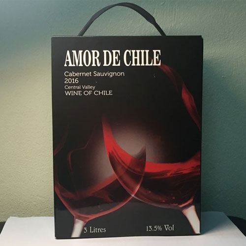 Rượu vang bịch Chile 5 Lít Amor de Chile