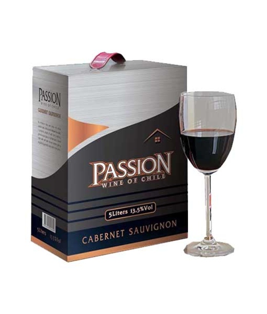 Rượu vang Bịch Chile Passion 5L