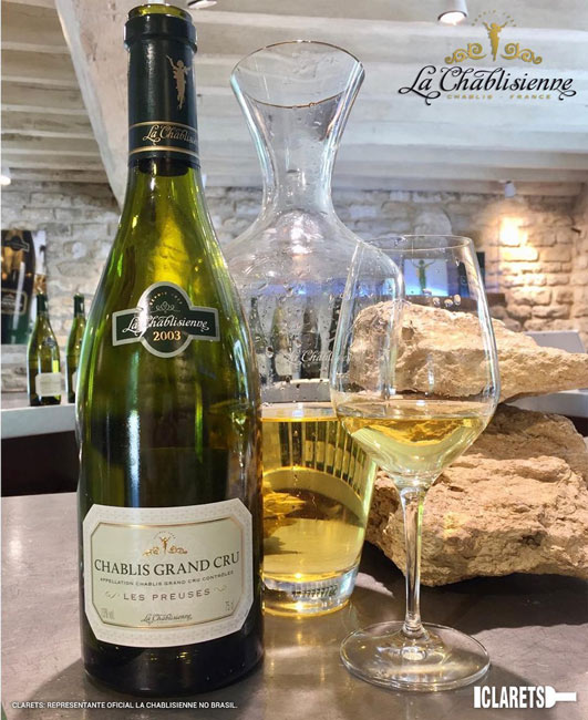 Rượu Vang Pháp Chablis Grand Cru Les Preuses