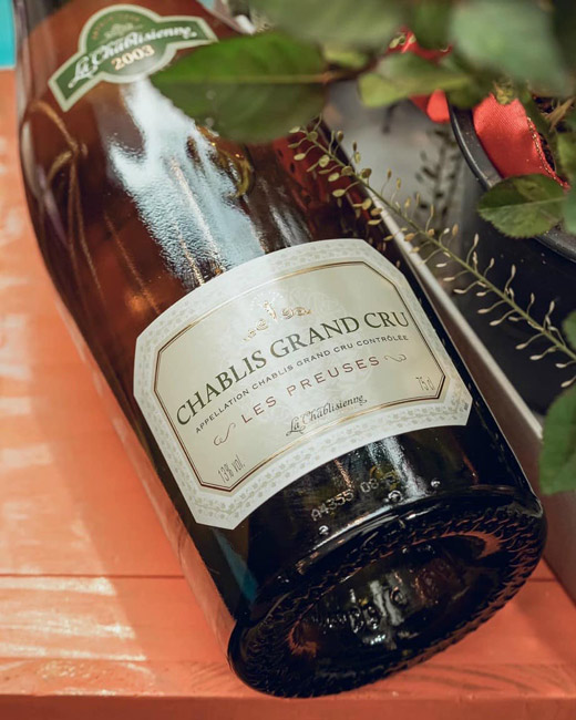 Rượu Vang Pháp Chablis Grand Cru Les Preuses