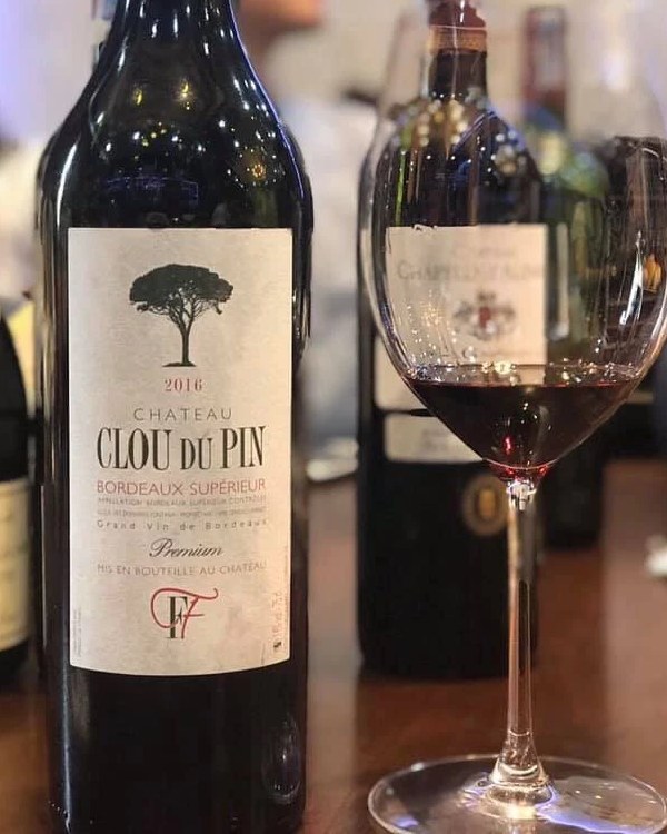 Rượu vang Pháp Chateau Clou Du Pin Bordeaux Supérieur Premium
