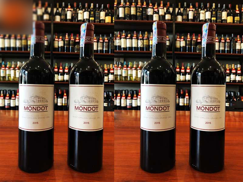 vang pháp Mondot Saint-Émilion Grand Cru