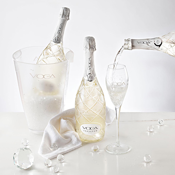Các chai vang nổ rượu vang Ý Voga Prosecco Spumante Brut