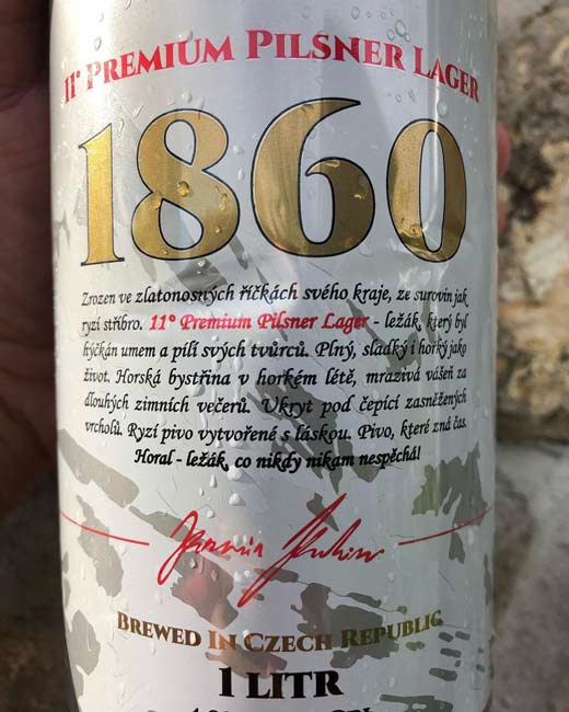 Bia Horal 1860 Pilsner Lager 4,6%