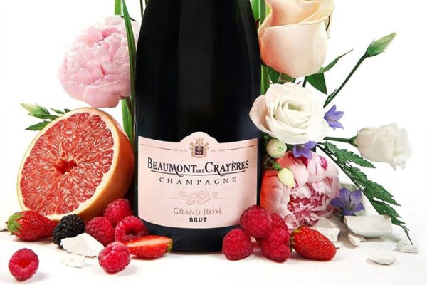 Rượu vang Pháp Champagne Beaumont Des Crayères Grand Rosé Brut