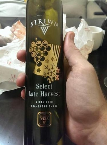 Rượu vang Canada Strewn Select Late Harvest Vidal