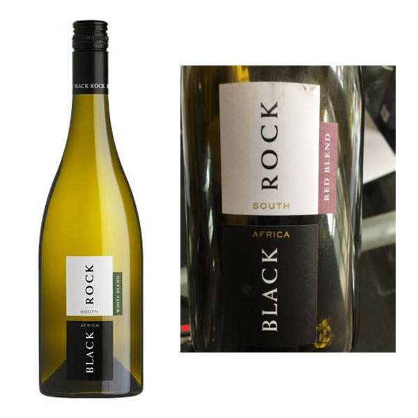 Rượu Vang Nam Phi Black Rock White Blend