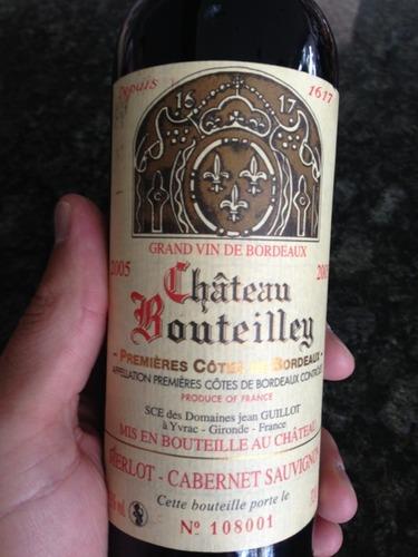 Rượu Vang Pháp Chateau Bouteilley Cotes de Bordeaux