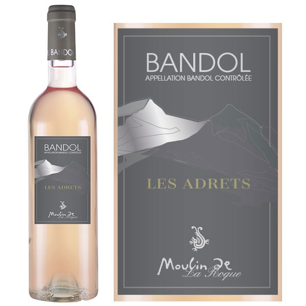 Rượu Vang Pháp Bandol Rose Cuvee Les Adrets