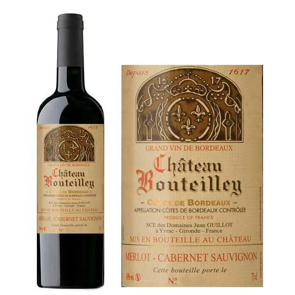 Rượu Vang Pháp Chateau Bouteilley Cotes de Bordeaux