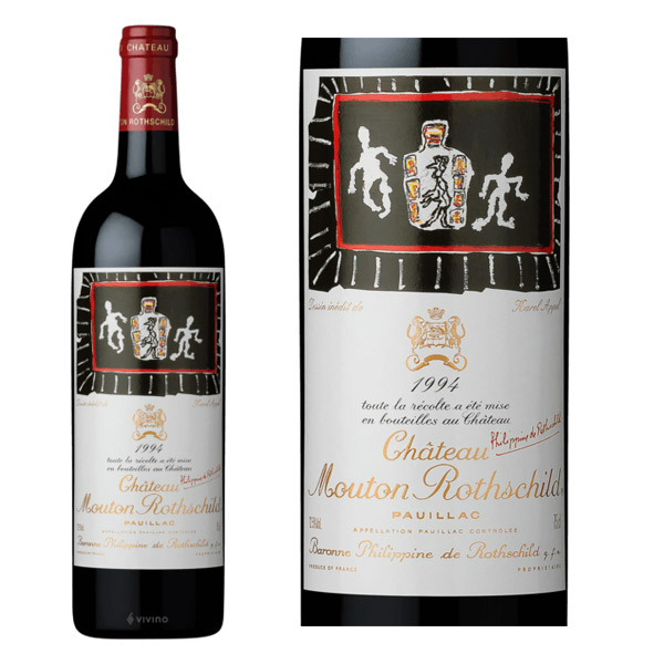 Rượu vang Pháp Chateau Mouton Rothschild Pauillac 1994