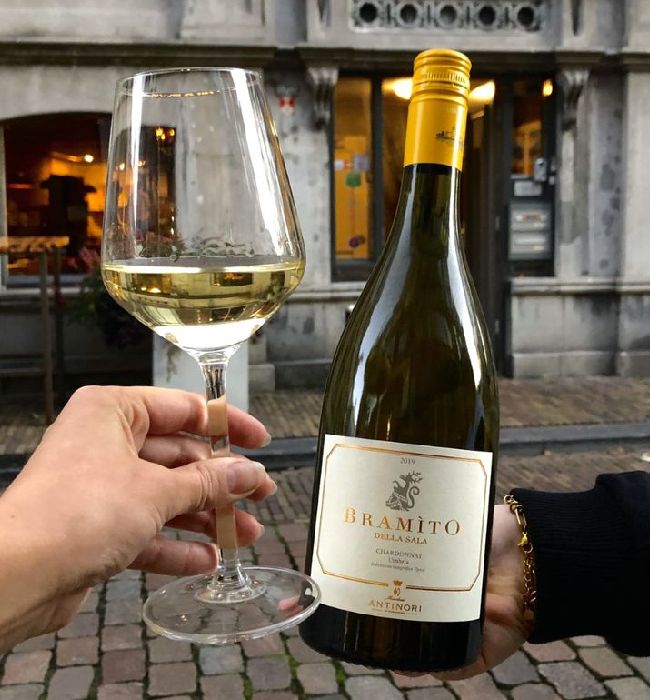 Rượu Vang Ý Antinori Bramito del Cervo Chardonnay