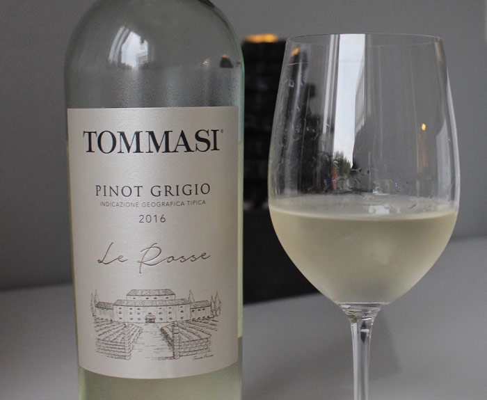 Rượu vang Ý Tommasi Le Rosse Pinot Grigio