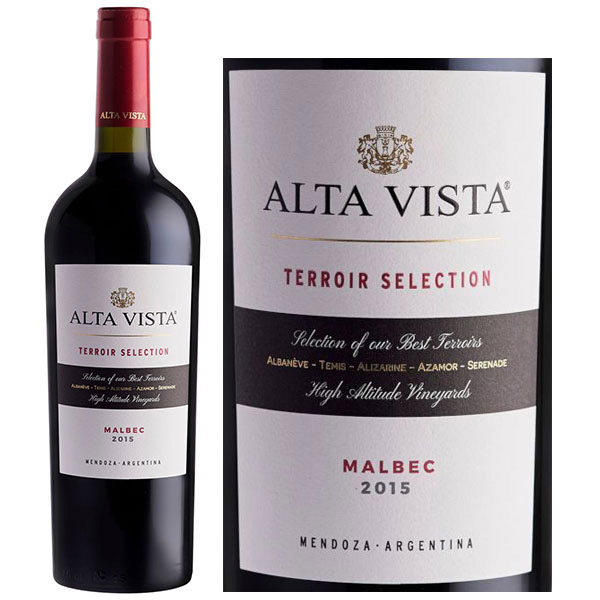 Rượu vang Argentina Alta Vista Terroir Selection Malbec