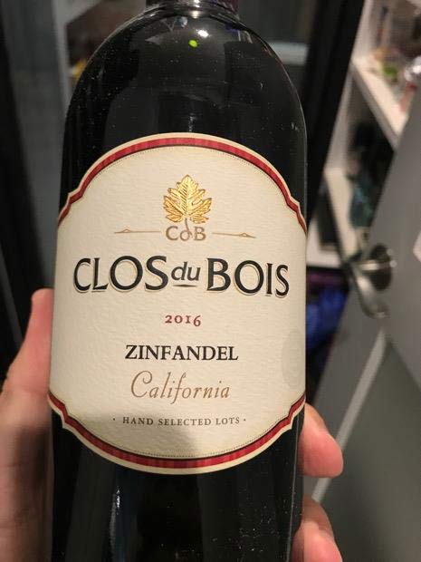 Rượu Vang Mỹ CLOS DU BOIS Zinfandel