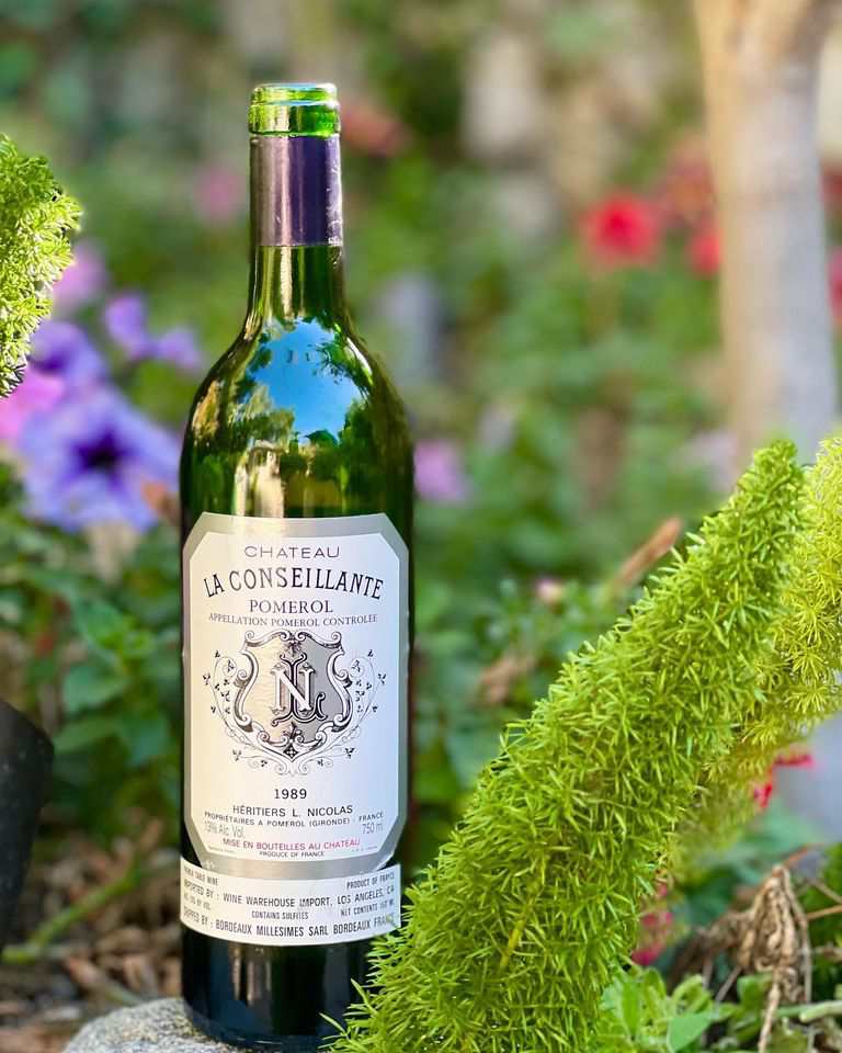 Rượu Vang Pháp Chateau La Conseillante 1989