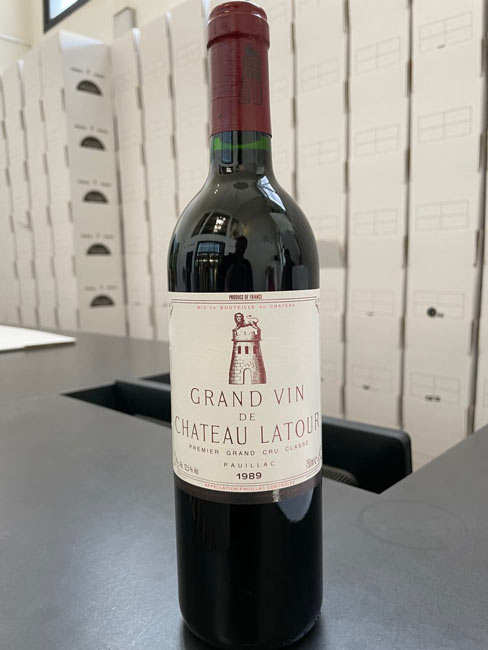 Rượu vang Pháp Chateau Latour Pauillac 1989