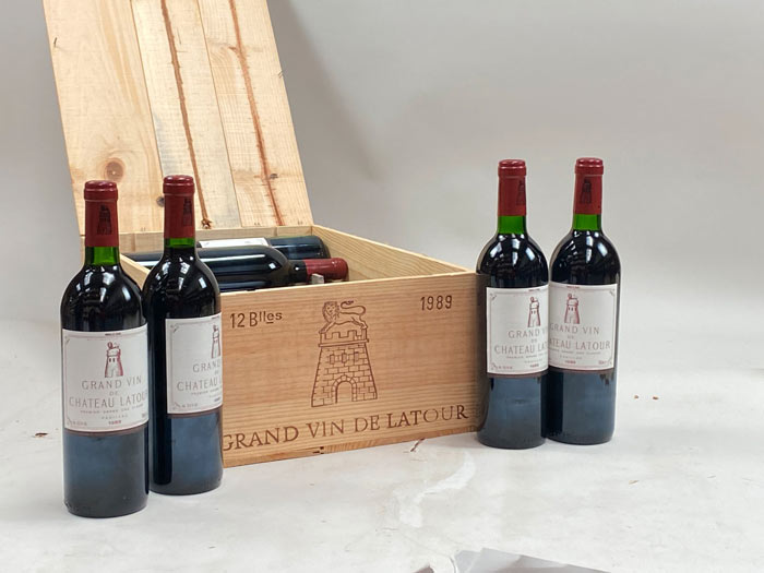 Rượu vang Pháp Chateau Latour Pauillac 1989
