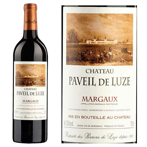 Rượu Vang Pháp Chateau Paveil De Luze Margaux 2012