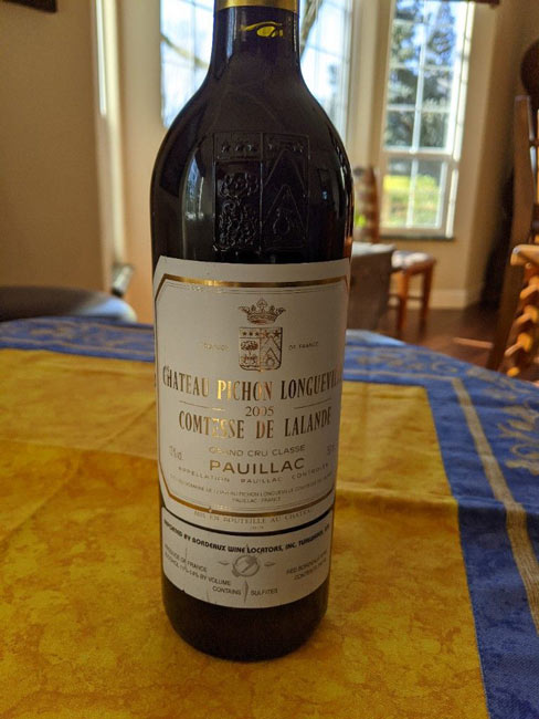 Rượu vang Pháp Chateau Pichon Longueville Lalande 2005