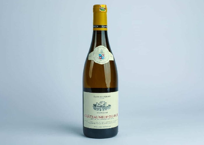 Rượu vang Pháp Famille Perrin Châteauneuf-Du-Pape Les Sinards Blanc