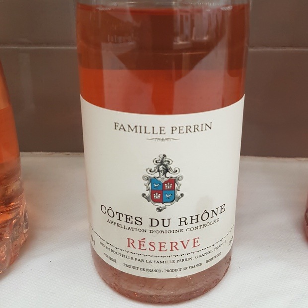 Rượu vang Pháp Famille Perrin Côtes-du-Rhône Rose Réserve