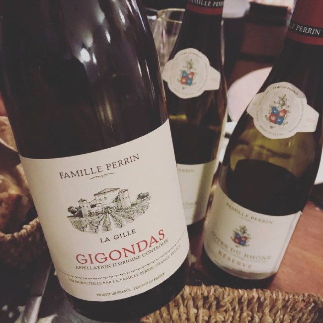 Rượu vang Pháp Famille Perrin Gigondas La Gille Rouge