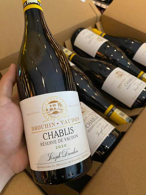 Rượu vang Pháp Joseph Drouhin Chablis Reserve de Vaudon