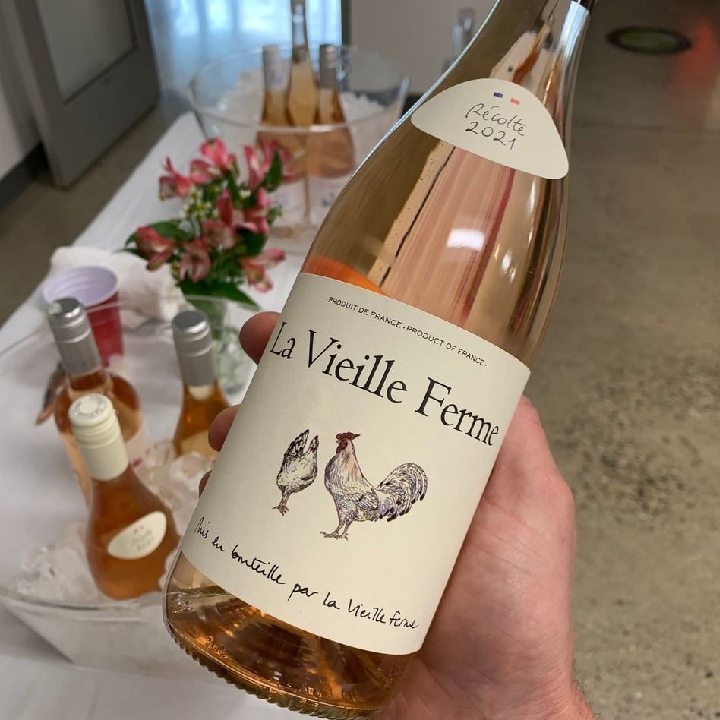 Rượu vang Pháp La Vieille Ferme Rose