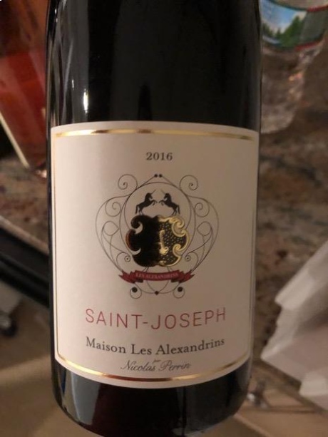 Rượu vang Pháp Maison Les Alexandrins Saint-Joseph Rouge