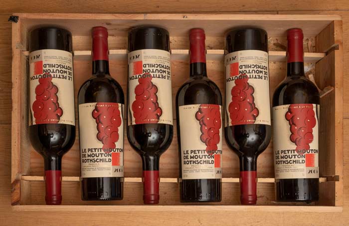 Rượu vang Pháp Petit Mouton de chateau Mouton Rothschild 2004